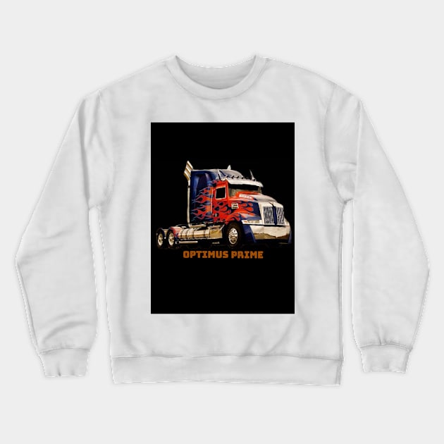 Optimus prime Crewneck Sweatshirt by Bosibrands